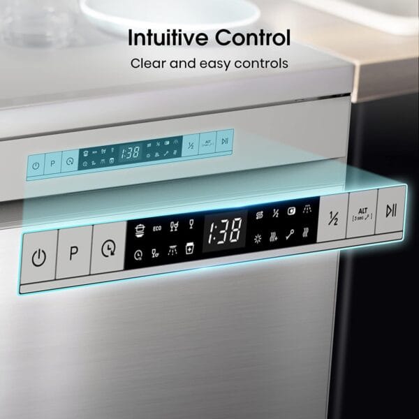 Hisense HS622E90XUK Freestanding Standard Dishwasher 85cm High
