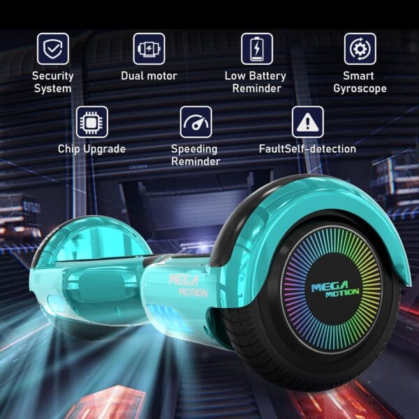 71C2wJi1MaL._AC_SL1500_ MEGA MOTION Hoverboard Go Kart, Hoverboards with Hoverkart for kids