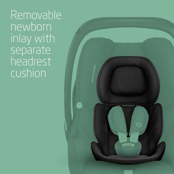 Maxi-Cosi CabrioFix i-Size, Baby Car Seat, 0–12 kg, Essential Black
