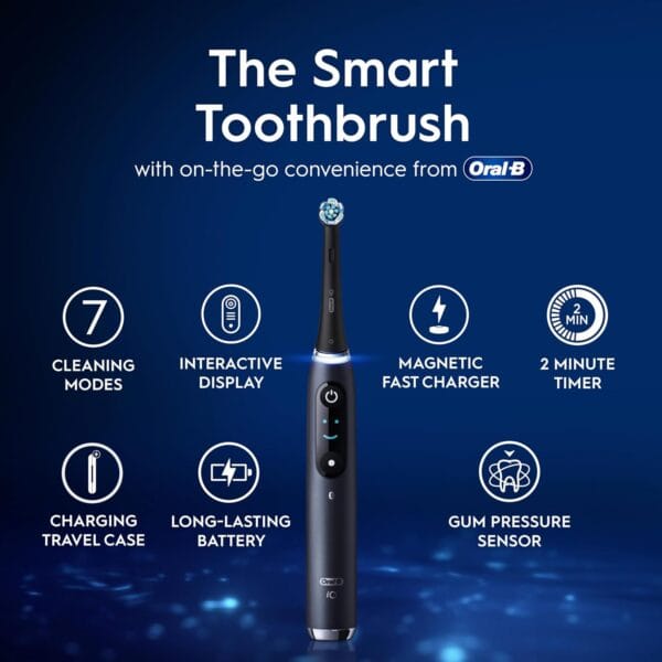 71D2SFtA5SL._AC_SL1500_ Oral-B iO9 Electric Toothbrush for Adults, Black