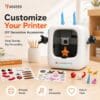 AI-Powered 3D Printer for Kids, AI Design App, Huge Toy Library