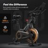 MERACH Heavy Duty Magnetic Exercise Bike with 10kg High Inertia Flywheel