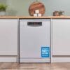 Bosch Series 2 SMS26AW08G Freestanding Dishwasher, 60cm, White [Energy Class E]