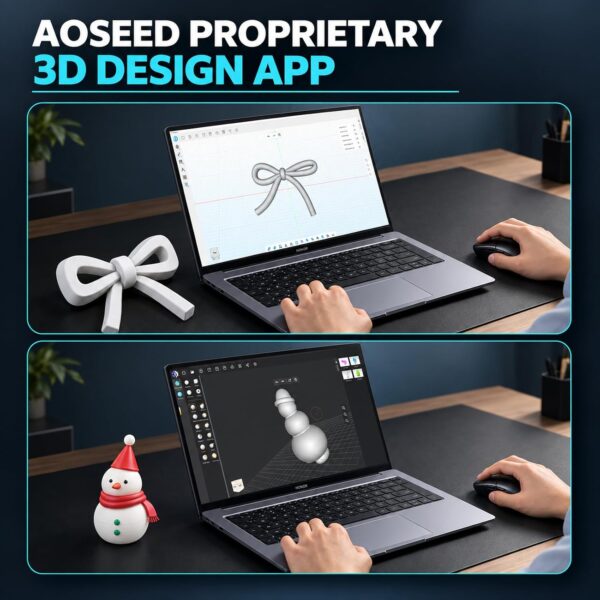 X-Maker AI Kids 3D Printer, Enclosed, Wi-Fi Printing, App Control, Ready to Print