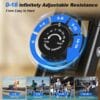 Exercise Bike, 5-in-1 Quiet Folding Exercise Bikes for Home Use