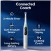 Oral-B iO6 Electric Toothbrush, Grey, with Travel Case and Spare Head