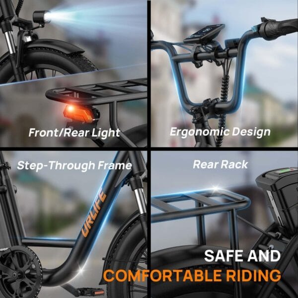 URLIFE Electric Bike for Adults