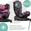 Cosatto All in All Rotate 360° Swivel Spin Car Seat (Charcoal Lighthearted)