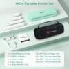 Phomemo M834 Portable Themral Inkless Printer A4 300DPI - Green Kit