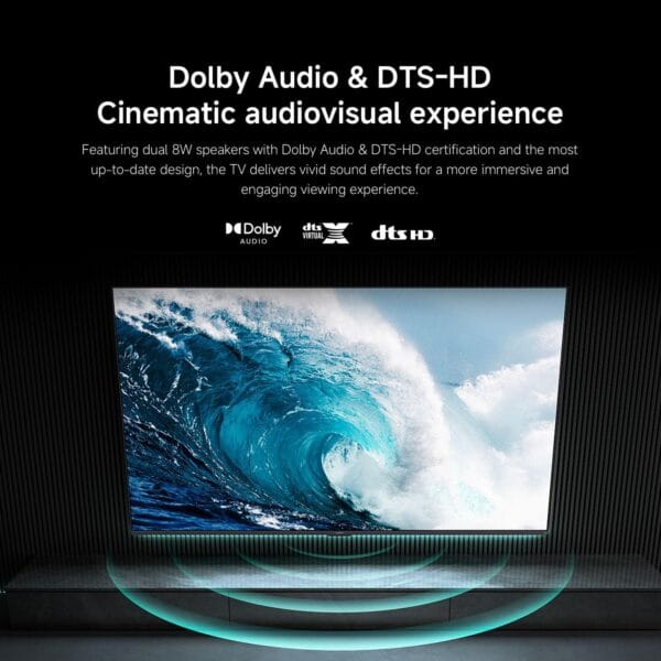 XIAOMI TV F 32, 32 Inch (81 cm) HD Smart TV, Fire TV, Dolby Audio [Energy Class F]