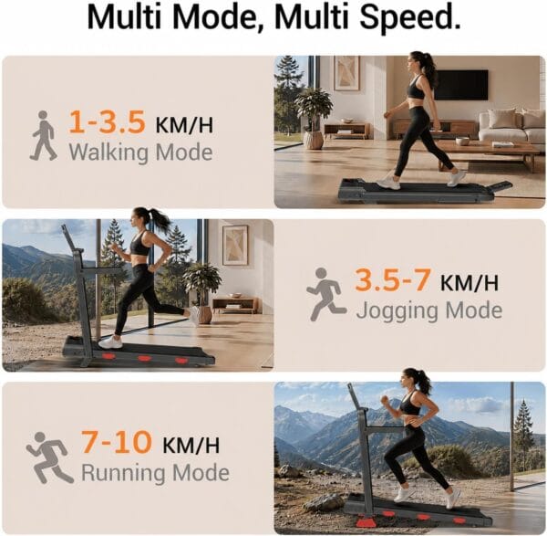 15% Incline Walking Pad with 3.0HP Under Desk Treadmill,159KG, 95x40cm Belt