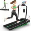 CHAOKE Folding Treadmill for Home with APP & Speakers