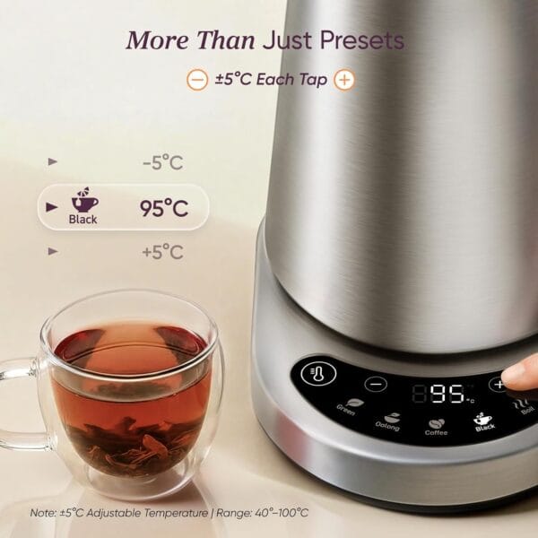 Cosori Kettle  Plastic-Free Water Contact