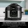 Ninja Foodi 9-in-1 Multi Cooker, Brushed Steel & Black, OP350UK