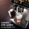PHILIPS 5400 Series Bean to Cup Coffee Machine, LatteGo, 12 Drinks OneTouch