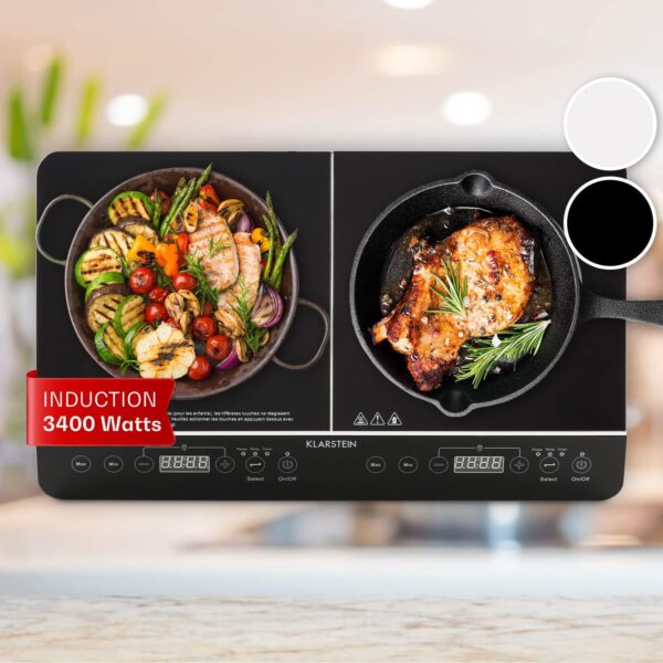 Klarstein Induction Hob, 3400W Electric Hob Induction Cooker