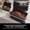 Ninja Foodi FlexDrawer 7-in-1 Air Fryer, Dual Zone, Black AF500UK