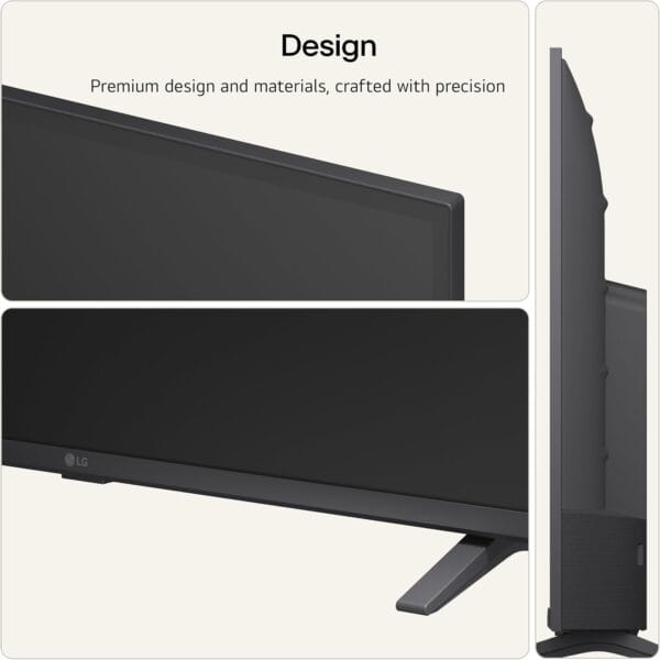 LG LED AI LB650B 32 inch HD Smart TV - 32LB650B6LA (α5 AI Processor Gen9, 60Hz, HDR10, Google Cast, Apple AirPlay 2) [Model year 2026]