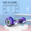 RCB Hoverboards for Kids and Adults 6.5 inch