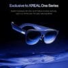 XREAL 1S AR Glasses, 500" Virtual Screen, Powered by X1 Chip, Native 3DoF