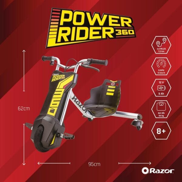 Razor PowerRider 360 – Electric Tricycle