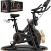MERACH Heavy Duty Magnetic Exercise Bike with 10kg High Inertia Flywheel