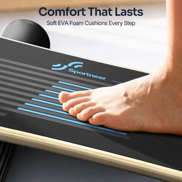 Sportneer Balance Board Wobble Skateboard- 7 Modes With Adjustable Stoppers