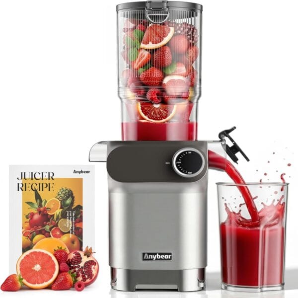 71OzWghs6bL._AC_SL1500_ Anybear Cold Press Juicer 200W Slow Juicer