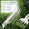 71PiYeBpU5L._AC_SL1200_ NETTA 2-in-1 Cordless Hedge Trimmer & Grass Shear