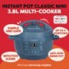 Instant Pot 3.8L Multicooker 7-in-1 Pressure & Slow Cooker, Daydream Blue