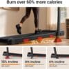 15% Incline Walking Pad with 3.0HP Under Desk Treadmill,159KG, 95x40cm Belt