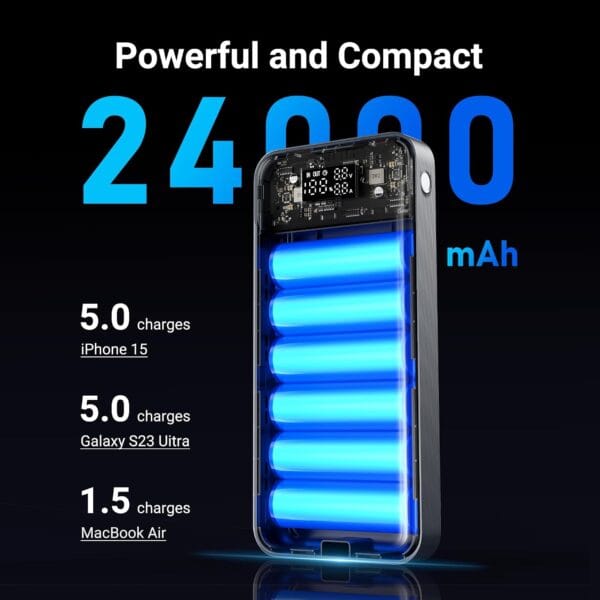 24,000mAh 280W Laptop Power Bank