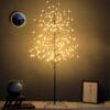 Sakura Cherry Blossom Tree Lights, 6FT Lighted Bonsai Tree