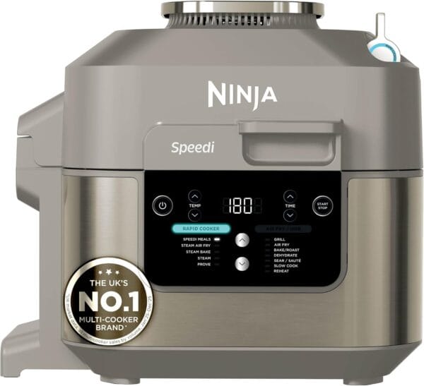 Ninja Speedi 12-in-1 Multi-Cooker, 5.7L Cooking Pot, Stone Gold ON500UKSTGD