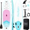 Inflatable Stand Up Paddle Boards with Premium SUP Paddle Board Accessories