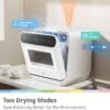 COMFEE' Table Top Dishwasher No Plumbing with 6L Water Tank [Energy Class D]