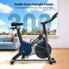 Wenoker Exercise Bike for Home Gym Use with LCD Display & APP