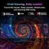 LXZ 49 Inch Curved Gaming Monitor 165Hz, 5120 x 1440P DQHD Ultrawide Curved Monitor 1500R