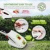 71STlTwZrwL._AC_SL1200_ NETTA 2-in-1 Cordless Hedge Trimmer & Grass Shear
