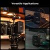 71Th3vNz5iL._AC_SL1500_ SMALLRIG V Mount Battery VB99 SE, 99Wh / 6800mAh PD 65W USB-C Fast Charging