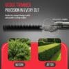 Dealourus 52cc Long Reach Petrol Multi Functional Garden Tool Including