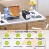 MARBERO Portable Power Station 24,000mAh/ 88.8Wh, 120W Peak Solar Generator