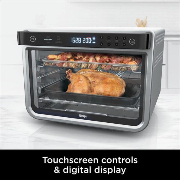 71UgAMag3RL._AC_SL1400_ Ninja Foodi 10-in-1 Multifunction Worktop Oven, Silver/Black DT200UK