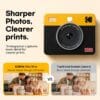 71WEND7KRxL._AC_SL1500_ KODAK Mini Shot 3 Retro 3x3 Instant Camera, Photo Printer, 38 Sheet, Yellow