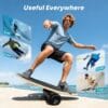 Sportneer Surf Balance Board Adult, Surfing Skateboard Training 200KG