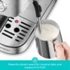 CASABREWS CM5418 Espresso Machine, Barista Coffee Machine with Milk Frother