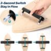 Sportneer Surf Balance Board Adult, Surfing Skateboard Training 200KG