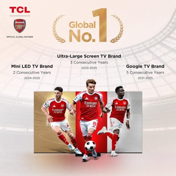 TCL 50V6D-UK 50 Inch 4K HDR, Fire TV, HDR10+, Dolby Atmos, DTS:X, Game Master, Motion Clarity, AirPlay 2, Press & Ask Alexa (2026 New Model)