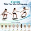 Sportneer Surf Balance Board Adult, Surfing Skateboard Training 200KG