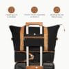 Cosbarn Luggage Sets 5 Piece Suitcases with Wheels